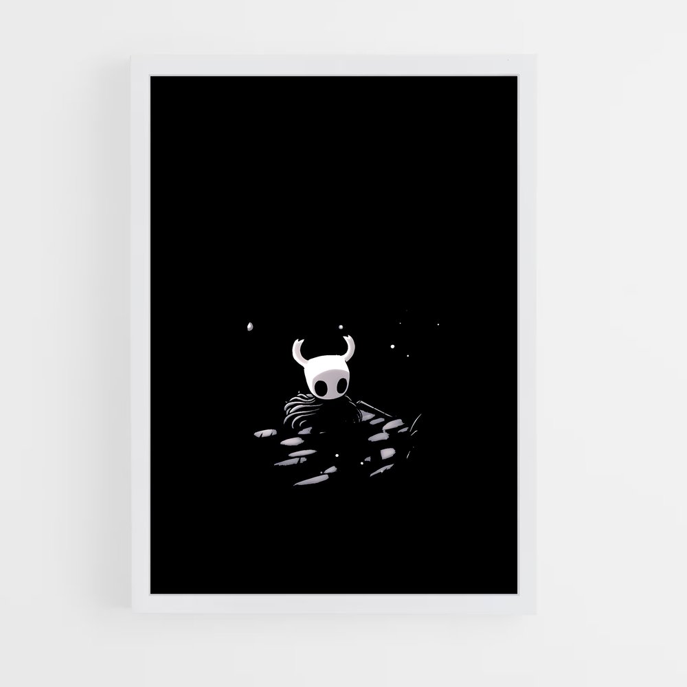 Poster Le Chat Flottant – affiche Hollow Knight (vue 3)